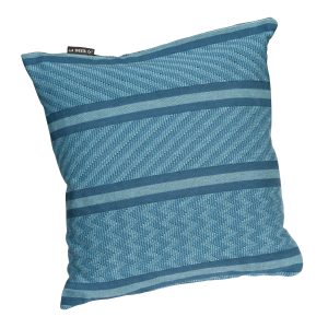 LA SIESTA® Cariño Blue Zebra - Organic Cotton Cover for Hammock Pillow